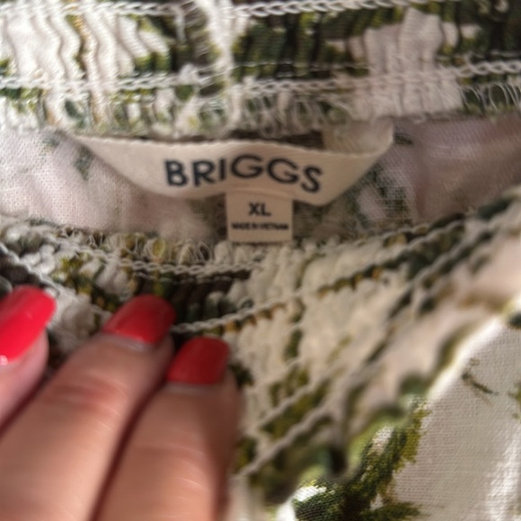 Briggs Womens Linen Blend Shorts - Picture 7 of 7
